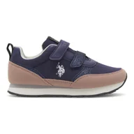 Buty dla dziewczynek - Sneakers U.S. POLO ASSN. NOBIK012 - miniaturka - grafika 1