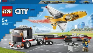 LEGO City Transporter odrzutowca pokazowego 60289 - Klocki - miniaturka - grafika 1