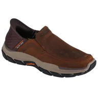 Buty trekkingowe męskie - Buty sportowe Sneakersy męskie, Skechers Respected - Elgin Slip-ins - miniaturka - grafika 1