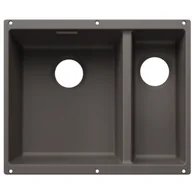 Zlewozmywaki - BLANCO 527819 Komora podwieszana SUBLINE 340/160-U Silgranit wulkaniczny szary lewa, bez armatury przelewowo-odpływowej - miniaturka - grafika 1