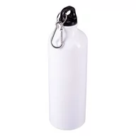 Shakery i bidony sportowe - Bidon aluminiowy Easy Tripper 800 ml, biały - miniaturka - grafika 1