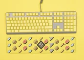 Gadżety dla graczy - Mionix Mionix MNX-05-27001-DE, Keyboard cap, Acrylonitrile butadiene styrene ABS, Yellow - miniaturka - grafika 1