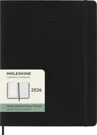 Kalendarze - MOLESKINE kalendarz 2026 CZARNY EXTRA LARGE WEEKLY SOFT TYGODNIOWY (19x25) - miniaturka - grafika 1