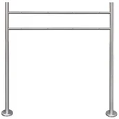 Skrzynki na listy - vidaXL vidaXL Stojak pod skrzynkę na listy podwójny - miniaturka - grafika 1