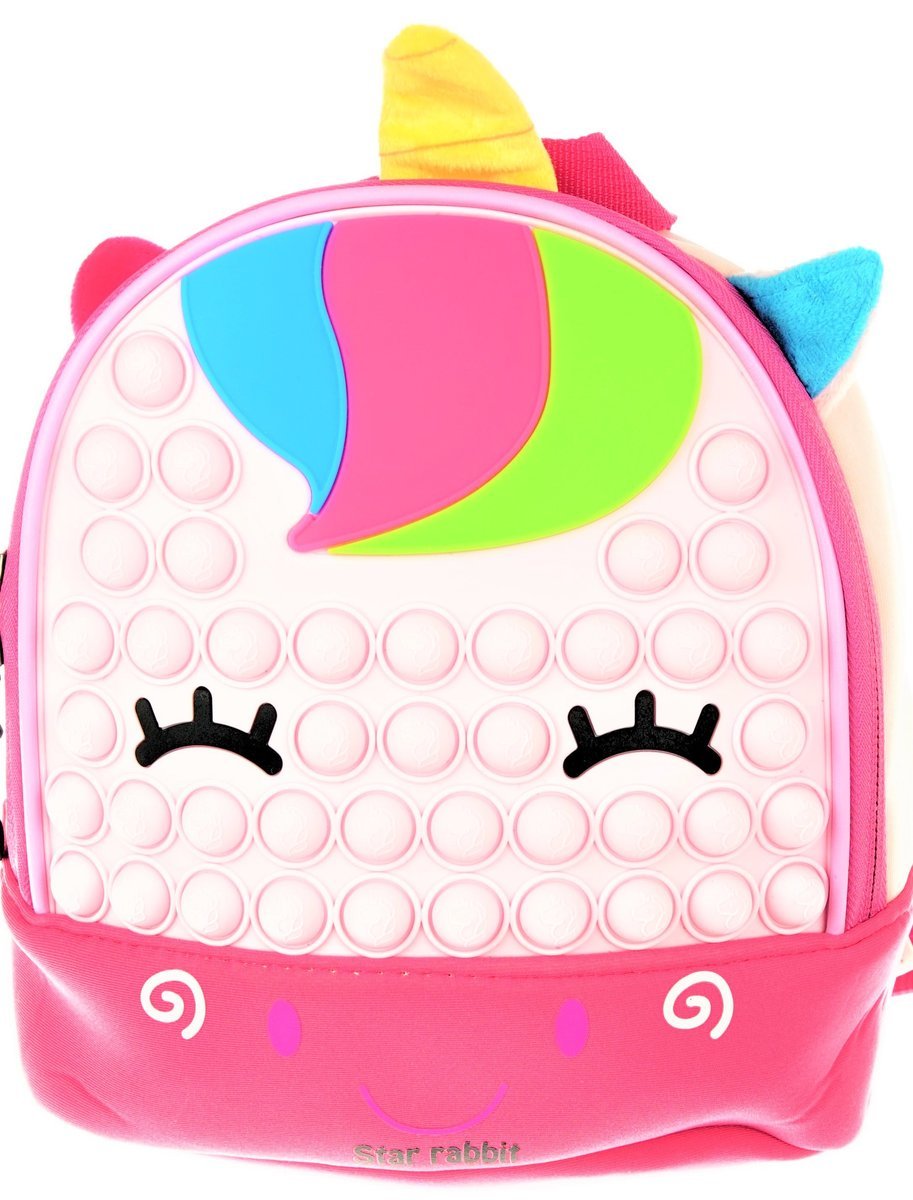 PLECAK POP IT DUŻY SENSORYCZNY ANTYSRESOWY 24cmx21cm