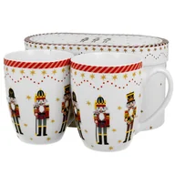 Kubki - Komplet 2 kubków Christmas Nutcracker 360 ml - miniaturka - grafika 1