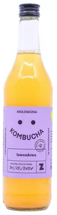 Bio ZAKWASOWNIA (zakwasy, kimchi, kombucha) KOMBUCHA LAWENDOWA BEZGLUTENOWA 500 ml - ZAKWA - Soki i napoje niegazowane - miniaturka - grafika 1