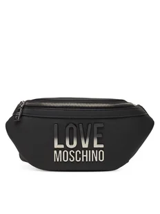 LOVE MOSCHINO Saszetka nerka JC4259PP0MKD000B Czarny - Nerki - miniaturka - grafika 1