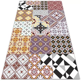 Modny winylowy dywan Kafelkowy miks 120x180 cm - Dywany - miniaturka - grafika 1