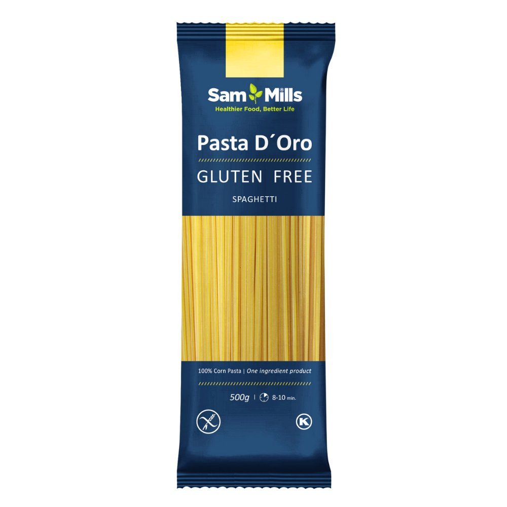Makaron Kukurydziany Bezglutenowy Spaghetti 500G Sam Mills