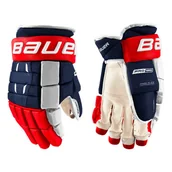 Hokej - Rękawice hokejowe Bauer Pro Series Navy/Red/White Intermediate 13 cali - miniaturka - grafika 1