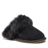 Kapcie damskie - Ugg Australia Kapcie W Scuff Sis 1122750 Blk - miniaturka - grafika 1