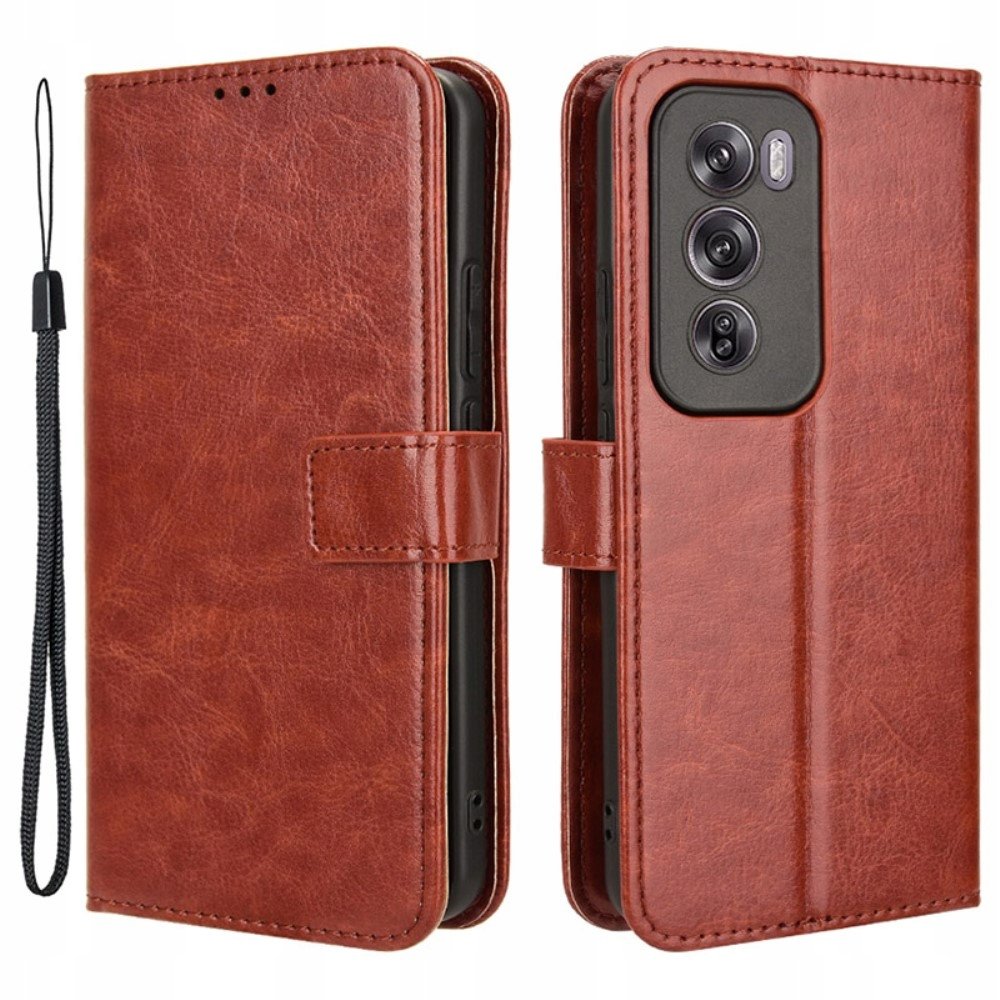 Etui Z Klapką Do Oppo Reno 12 Pro Case Portfel Skóra Ekologiczna Obudowa