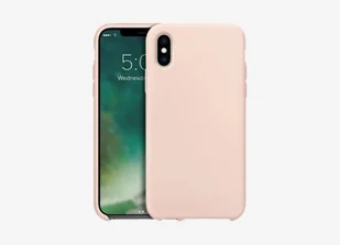 Xqisit Silicone Case pokrowiec na telefon komórkowy 17 cm (6.7") Czarny - Etui i futerały do telefonów - miniaturka - grafika 1