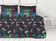 Pościel - Pościel 220x200 bawełna Gamer Premium Bielbaw - miniaturka - grafika 1