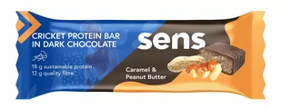 SENS - Keto baton proteinowy - Karmel z orzechami - 60 g/18 g białka - Batoniki - miniaturka - grafika 1