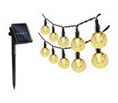 Lampy ogrodowe - LED Łańcuch solarny 30xLED/0,12/1,2V 3000K IP44 - miniaturka - grafika 1