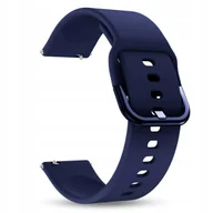 Akcesoria do smartwatchy - UNIWERSALNY PASEK DO ZEGARKA SMARTWATCH SILIKON RÓŻNE KOLORY 20mm PREMIUM - miniaturka - grafika 1