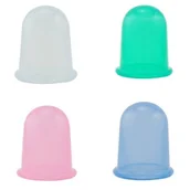 Akcesoria medycyny naturalnej - Silikonowa bańka chińska do masażu - Kolorowa - 5 cm x 8 cm - miniaturka - grafika 1