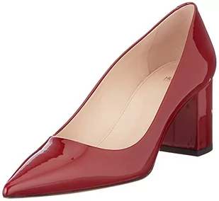 HUGO Damskie czółenka INES Chunky Pump60-p Pump, czerwony - Dark Red602-39.5 EU - Czółenka - miniaturka - grafika 1