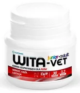 Suplementy i witaminy dla psów - Wita-Vet Eurowet Ca/P = 2, 3,2g Szczenięta+Adult 30 Tabletki - miniaturka - grafika 1