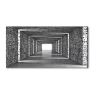 Foto obraz szkło hartowane Tunel z cegły - Foto gadżety - miniaturka - grafika 1