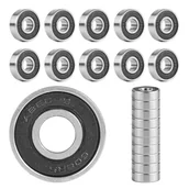 Akcesoria do skatingu - Łożyska ABEC-9 do hulajnogi 10 szt - miniaturka - grafika 1