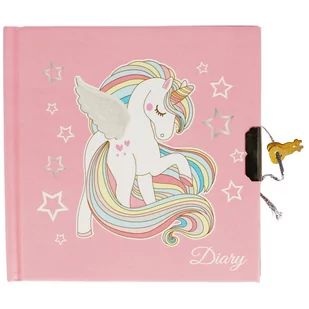 Starpak Pamiętnik zamykany Unicorn - Szkolne artykuły papiernicze - miniaturka - grafika 1
