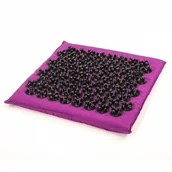 Akcesoria medycyny naturalnej - Bodhi Yoga, Mata do akupresury stóp, fioletowy - miniaturka - grafika 1