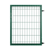 Ogrodzenia - Furtka Modus 100x120 cm prawa zielona Naterial - miniaturka - grafika 1