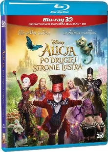 Alicja po drugiej stronie lustra 3D Blu-Ray) James Bobin - Filmy animowane Blu-Ray - miniaturka - grafika 1