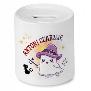 Dla Antoniego Skarbonka na Urodziny na Prezent z Nadrukiem ze Zdjęciem + Opakowanie na prezent (wzór 03) - Skarbonki - miniaturka - grafika 1