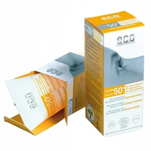 Eco Cosmetics Krem na słońce faktor SPF 50+ - Balsamy i kremy do opalania - miniaturka - grafika 1