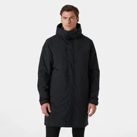 Płaszcze damskie - Płaszcz ocieplany Helly Hansen MUNICH INS RAIN COAT- black L - miniaturka - grafika 1
