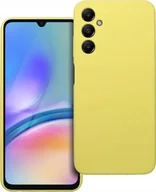 Etui i futerały do telefonów - OEM Futerał SILICONE 2mm do SAMSUNG A05S żółty - miniaturka - grafika 1