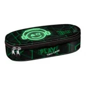 Piórniki - St. Majewski Piórnik saszetka usztywniona z wewnętrzną klapką Play New Level - miniaturka - grafika 1