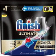Środki do zmywarek - Finish Kapsulki Quantum Ultimate 15 regularne - miniaturka - grafika 1