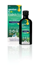 EstroVita Genius Kids, 150 ml - Witaminy i minerały - miniaturka - grafika 1
