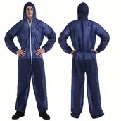 Odzież robocza - KOMBINEZON JEDNORAZOWY MALARSKI OCHRONNY Z POLIPROPYLENU GRANATOWY MARKOWY - miniaturka - grafika 1