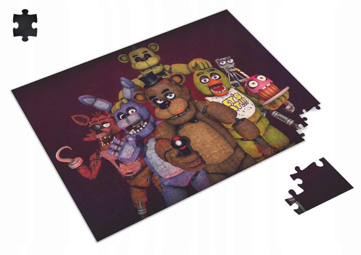 PUZZLE Five Nights at Freddy's (2023) Horror + IMIĘ Pudełko 120 el. #7