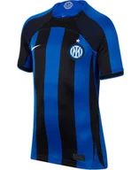 Moda i Uroda OUTLET - Dziecięca Koszulka Nike INTER MEDIOLAN St 22/23 DJ7859438 XL 158-170cm - miniaturka - grafika 1