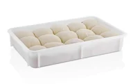 Pojemniki kuchenne - Pojemnik na ciasto do pizzy z polietylenu 600x400x(H)80 mm - miniaturka - grafika 1