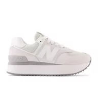 Buty sportowe damskie - Buty New Balance W WL574 (kolor Szary/Srebrny, rozmiar 41.5) - miniaturka - grafika 1