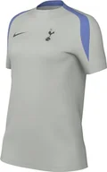 Bluzy damskie - Nike Bluza damska Tottenham Hotspur Dri-Fit Strike Short Sleeve Top K, Grey Fog/Polar/Dark Grey, FN9512-097, M - miniaturka - grafika 1