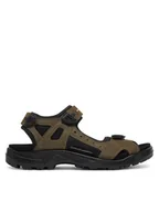 Sandały męskie - ECCO Sandały 06956455894 Khaki - miniaturka - grafika 1