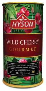HYSON TEA (PVT) LTD, SRI LANKA Hyson Herbata Czarna i Zielona Czereśnia duże liście 100g HYSON-03-12 - Herbata - miniaturka - grafika 1