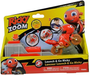 Ricky Zoom, wyrzutnia z figurką Motocykl DJ - Samochody i pojazdy dla dzieci - miniaturka - grafika 2