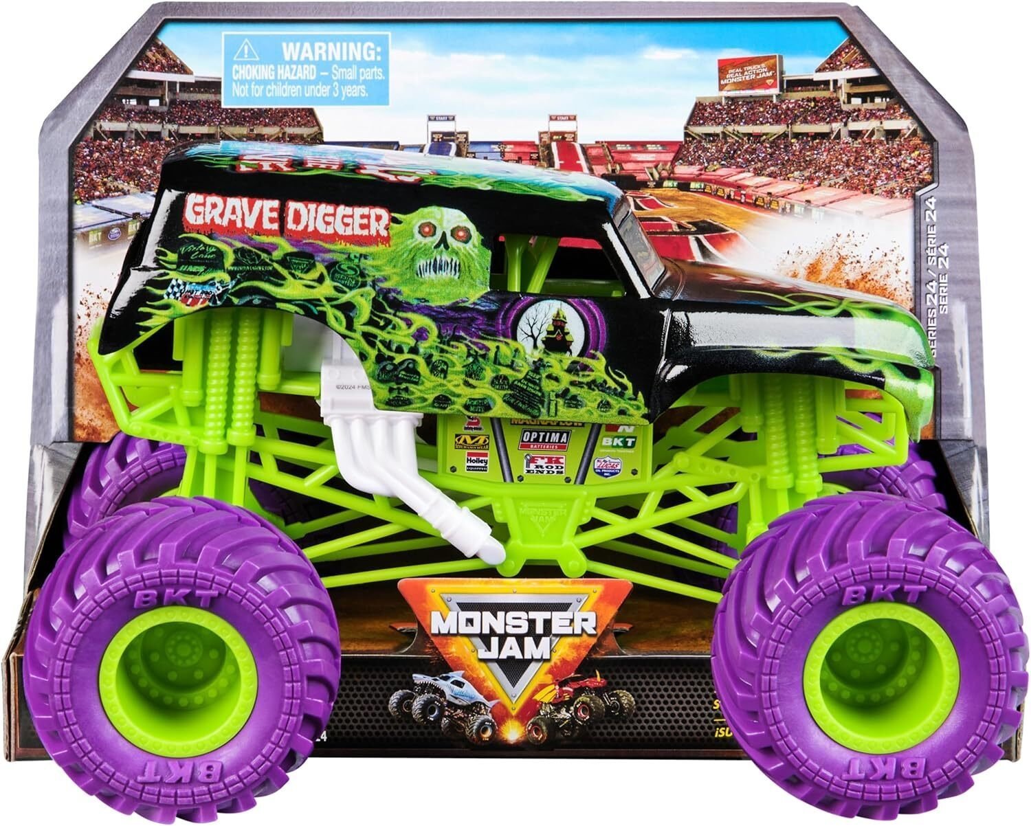 Monster Jam 1:24 Die Cast - Grave Digger