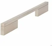 Zawiasy, okucia i inne akcesoria - Uchwyt meblowy podłużny 2110 160/256 Aluminiowy Srebrny Szczotkowany - miniaturka - grafika 1