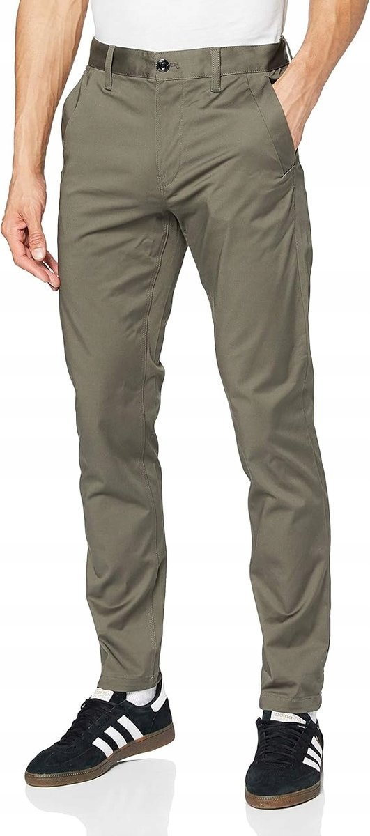 G-STAR RAW SPODNIE CHINOS MĘSKIE ZIELONE W33 L34 12AA
